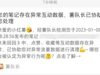 小红书互粉互评互赞异常互动，被限流了怎么办？