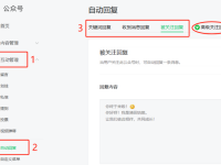 公众号自动回复设置，电脑端教程！