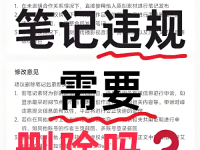 小红书违规的笔记是隐藏还是删除？ 我的经验！